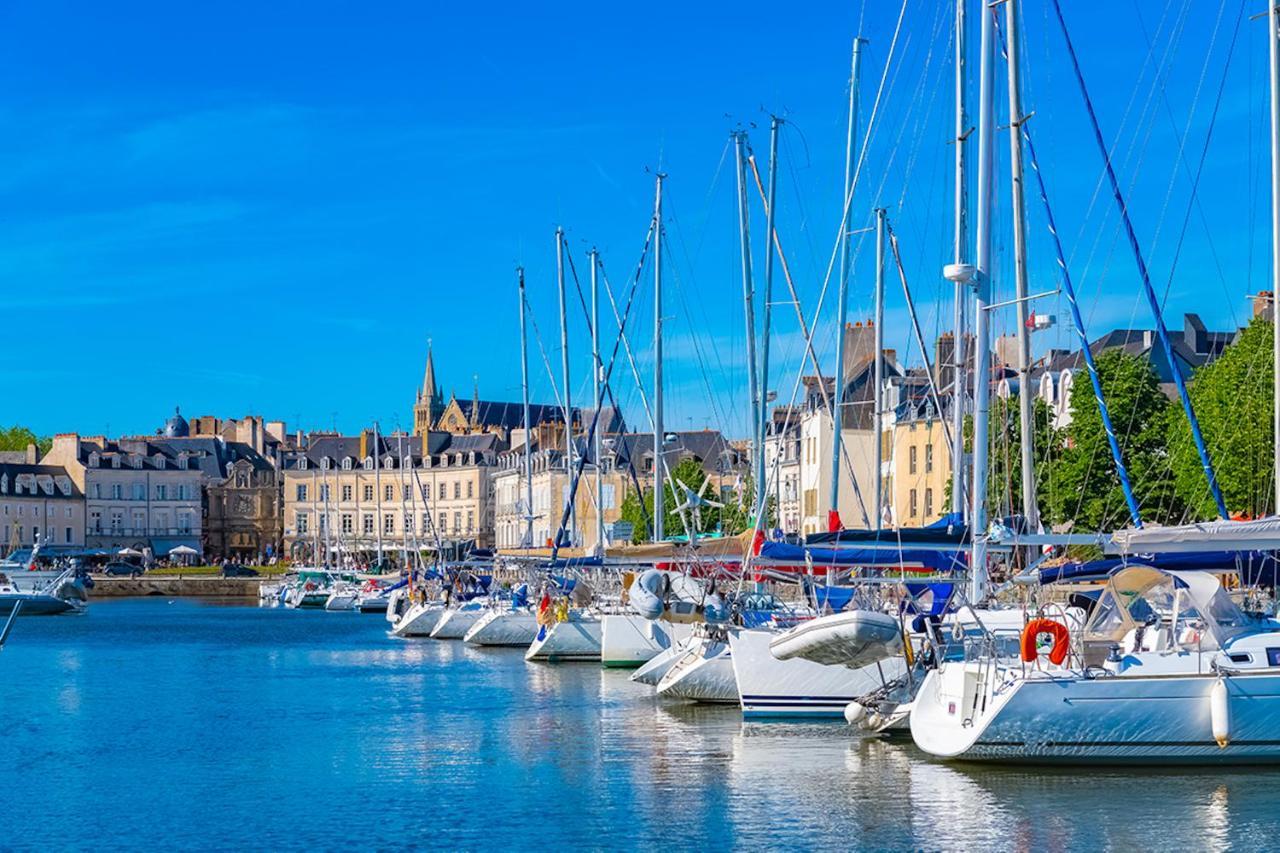 Appartement Neuf Rdc Avec Terrasse A Vannes Centre エクステリア 写真
